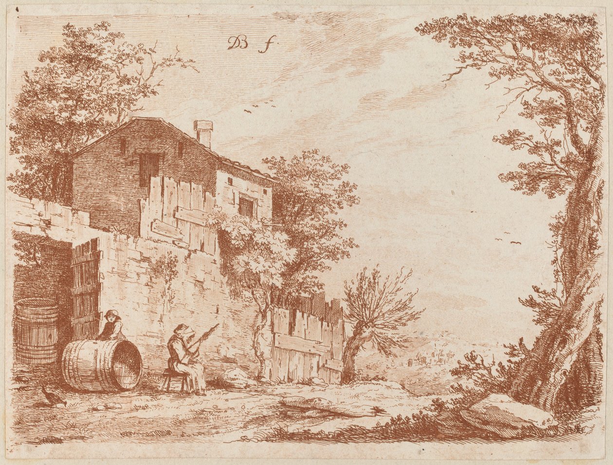 İplikçi by Jean Jacques de Boissieu