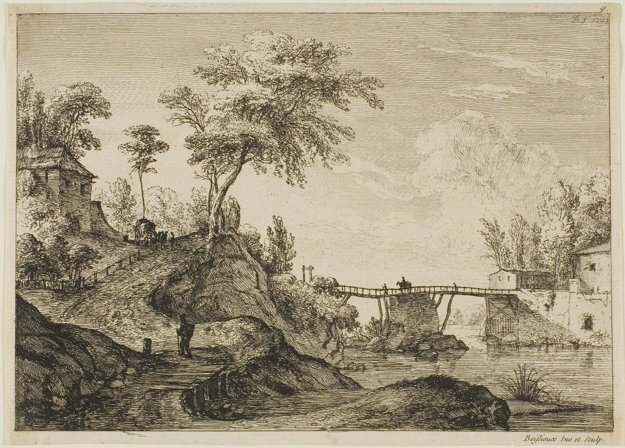 Ahşap Köprü by Jean Jacques de Boissieu