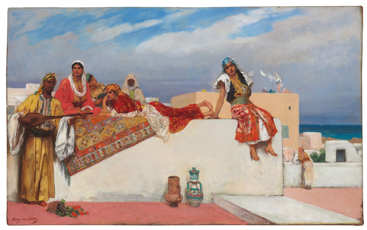 Öğleden Sonra İdil by Jean Joseph Benjamin Constant