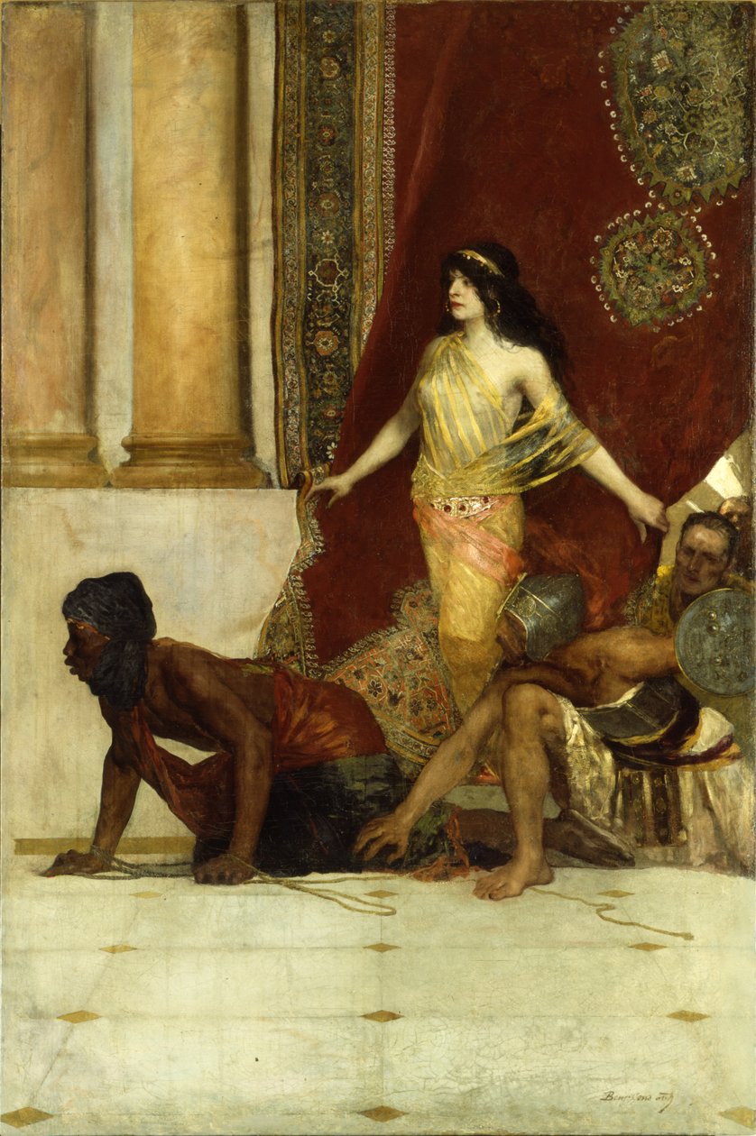 Delilah ve Filistliler by Jean Joseph Benjamin Constant