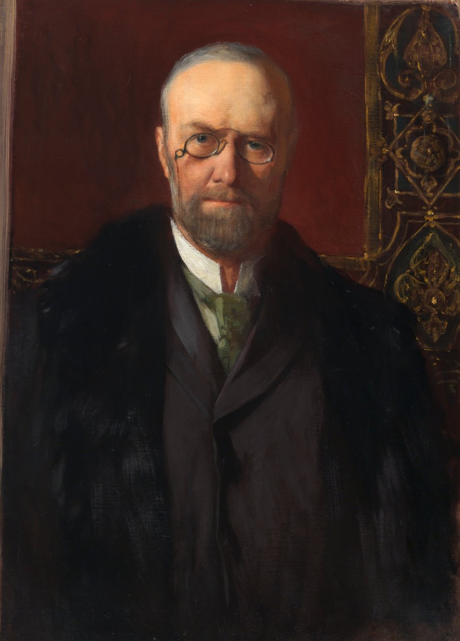 John Brooks Henderson, 1895. by Jean Joseph Benjamin Constant