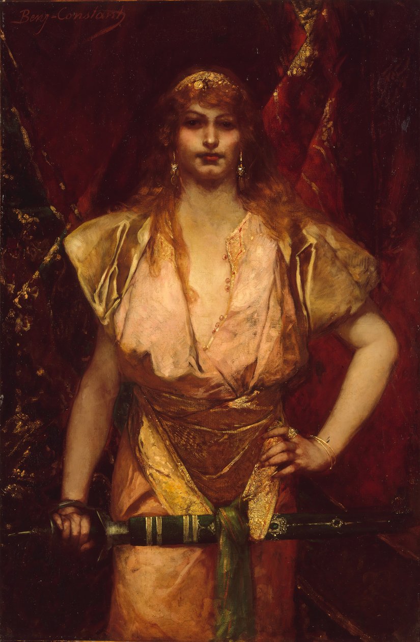 Judith, muhtemelen ca. 1886. by Jean Joseph Benjamin Constant