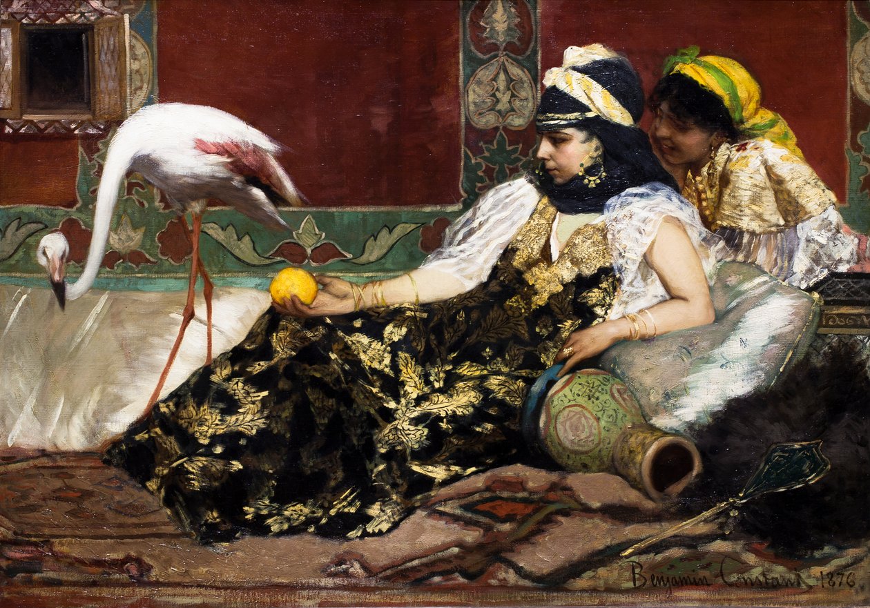 Pembe Flamingo by Jean Joseph Benjamin Constant