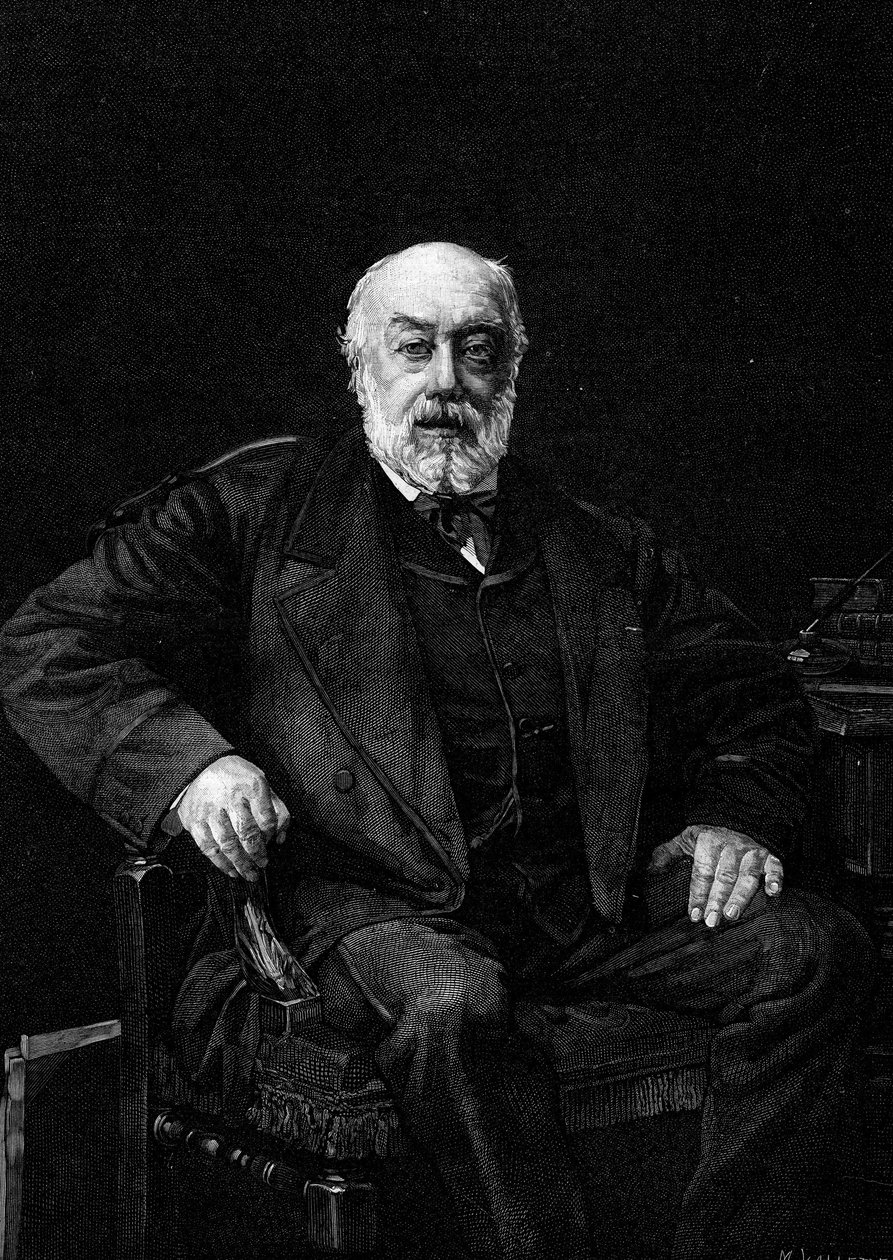 Fransız şarkıcı Gustave Nadaud