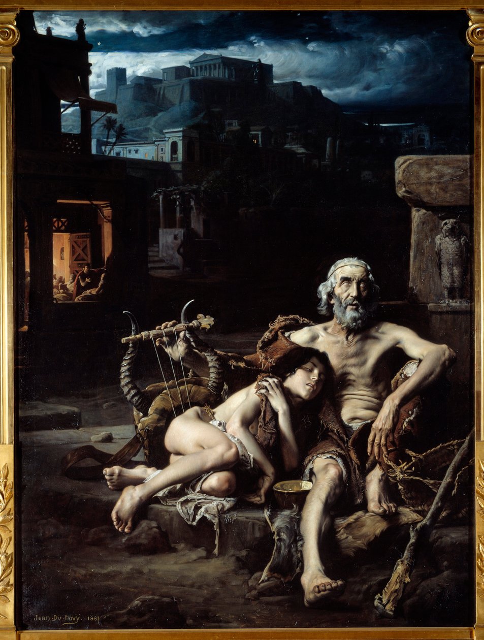 Homere. by Jean Jules Antoine Lecomte du Nouy