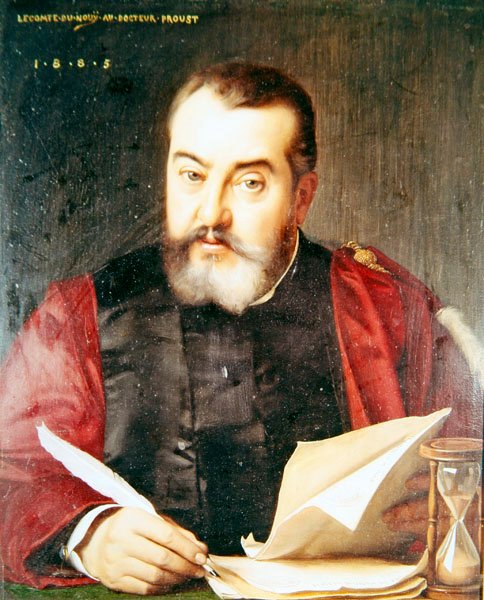 Profesör Adrien Proust by Jean Jules Antoine Lecomte du Nouy
