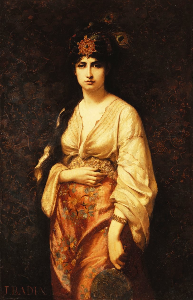 Sheba Kraliçesi by Jean Jules Badin