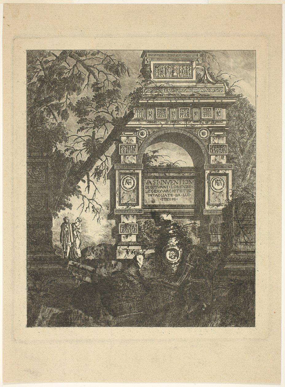 Frontispiece, Vasi Invention