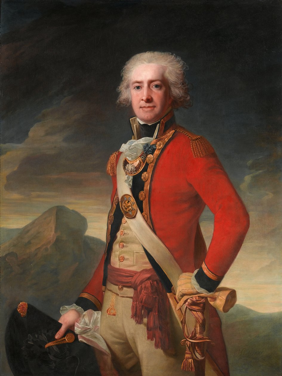 Yarbay Francis Richardson, 1. Ayak Muhafızları, 1792 by Jean Laurent Mosnier