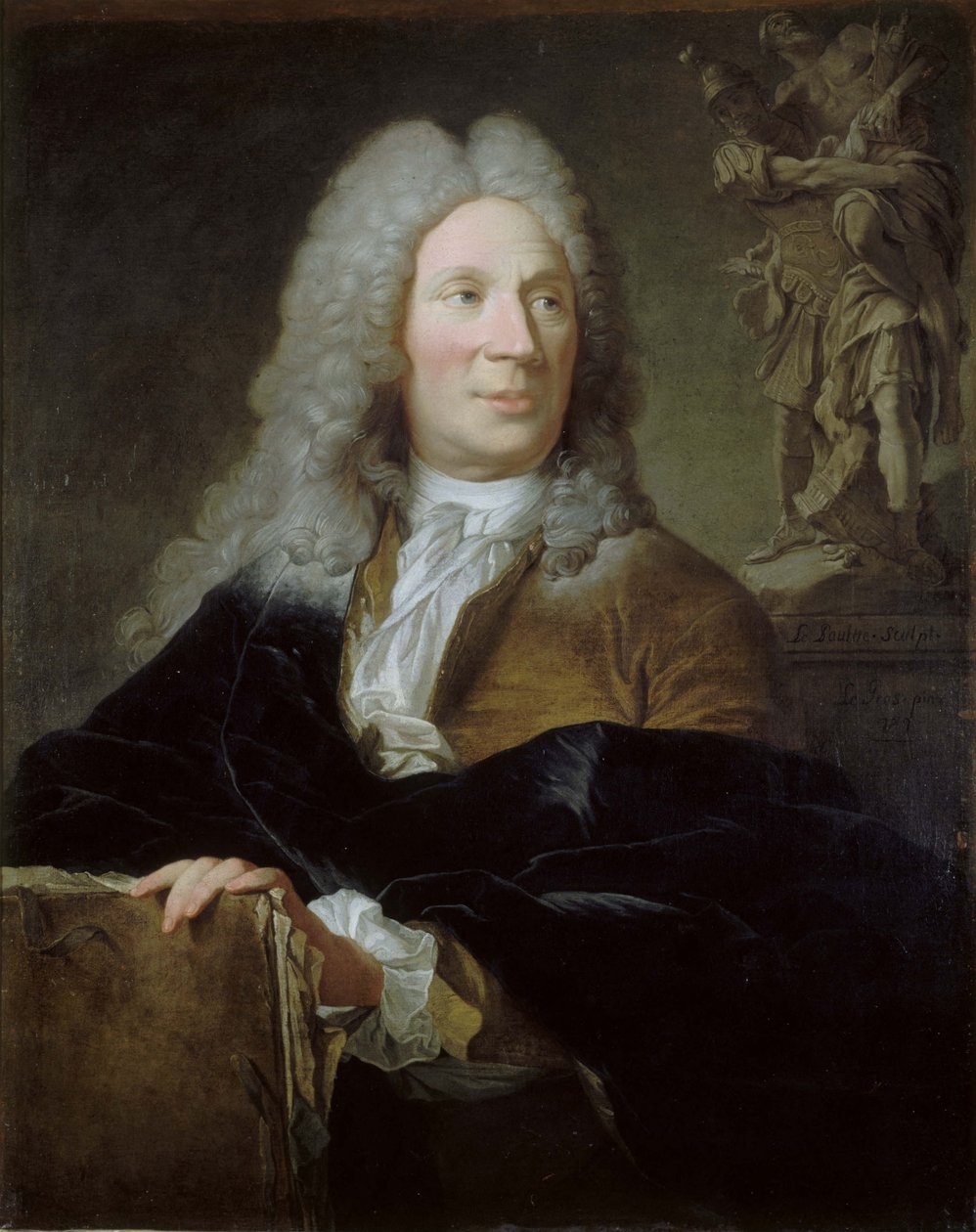 Pierre Le Pautre#39;nin Portresi (1660-1744) by Jean Le Gros