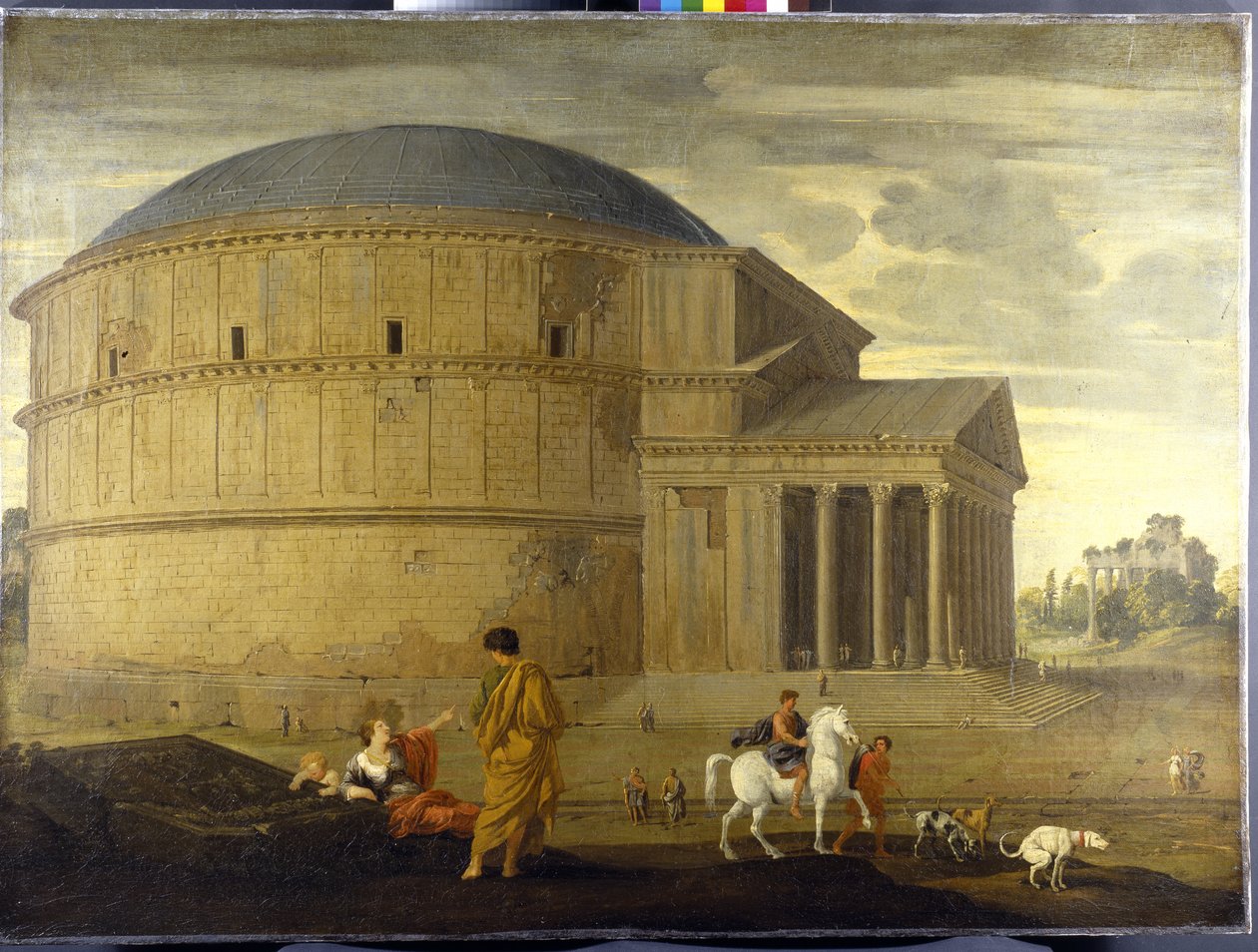 Vespasian tapınağı ile Pantheon