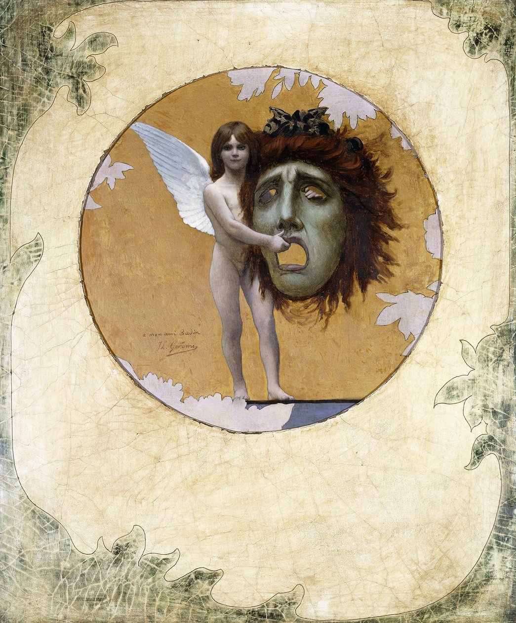 Maskeli Putto by Jean Leon Gerome