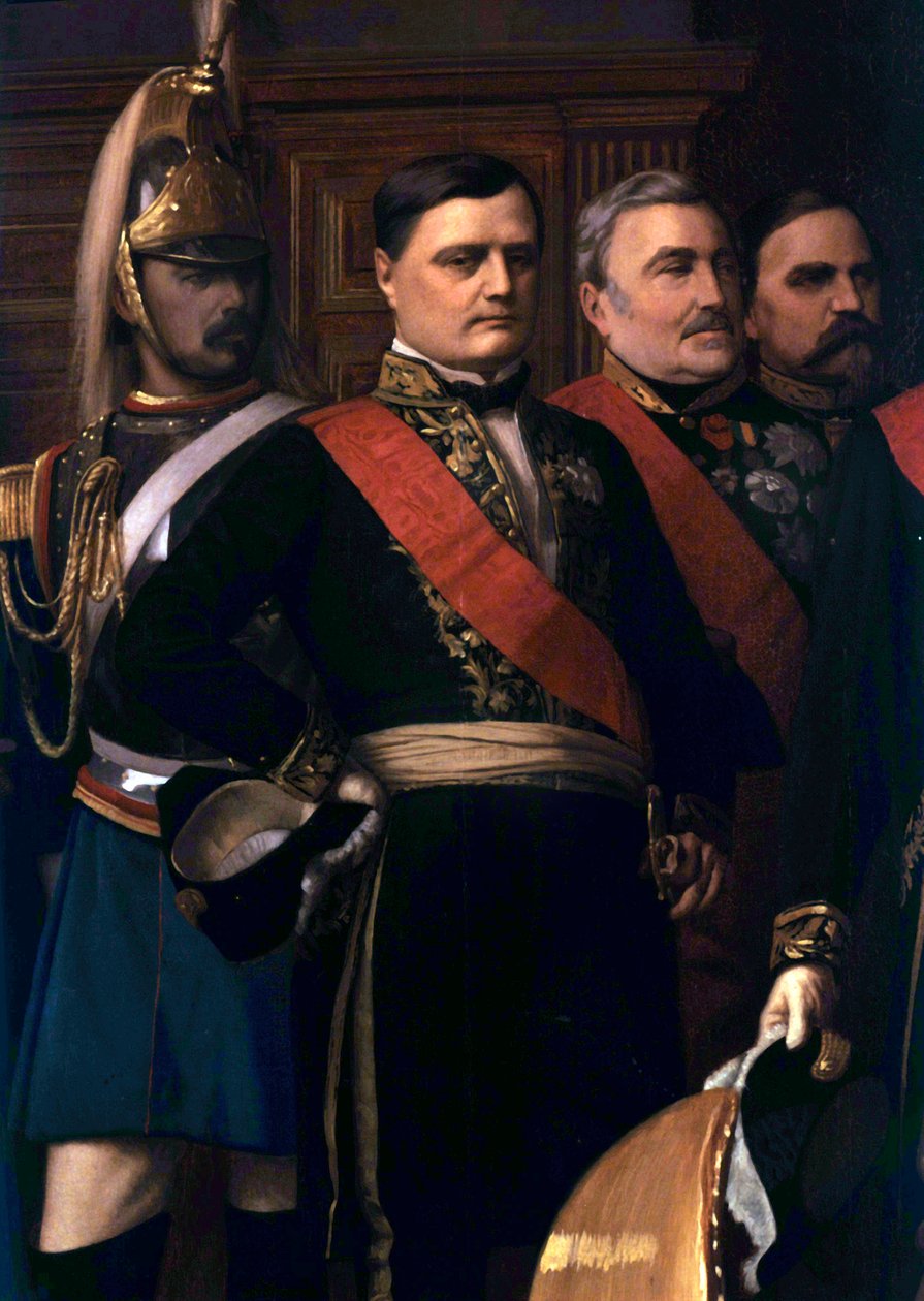 Alexandre Colonna-Walewski, detay 19. yüzyıl (resim) by Jean Leon Gerome