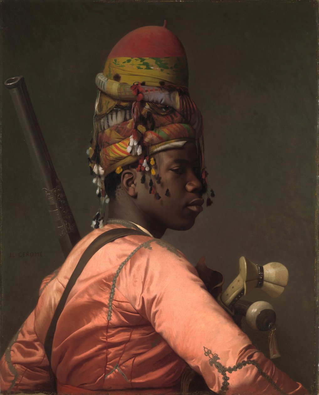 Başi-Bazuk by Jean Leon Gerome