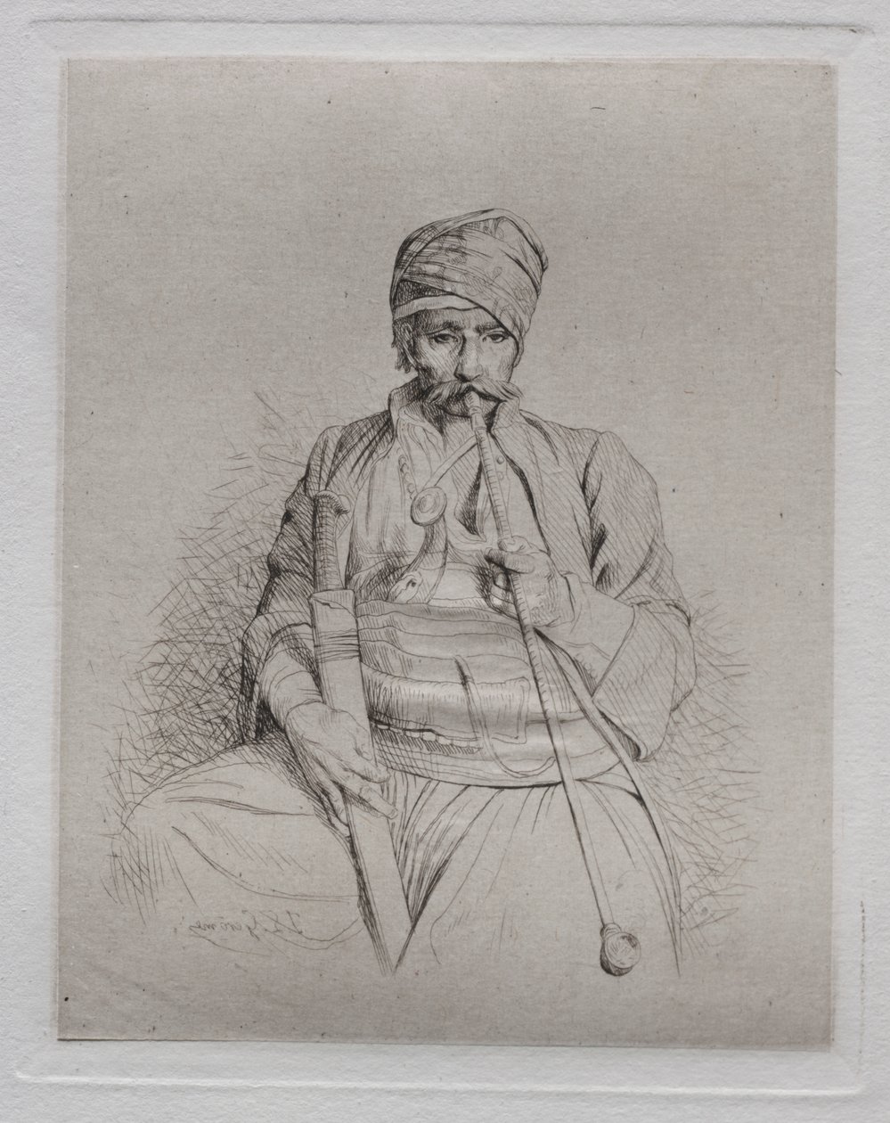 Mısırlı Sigara İçen by Jean Leon Gerome