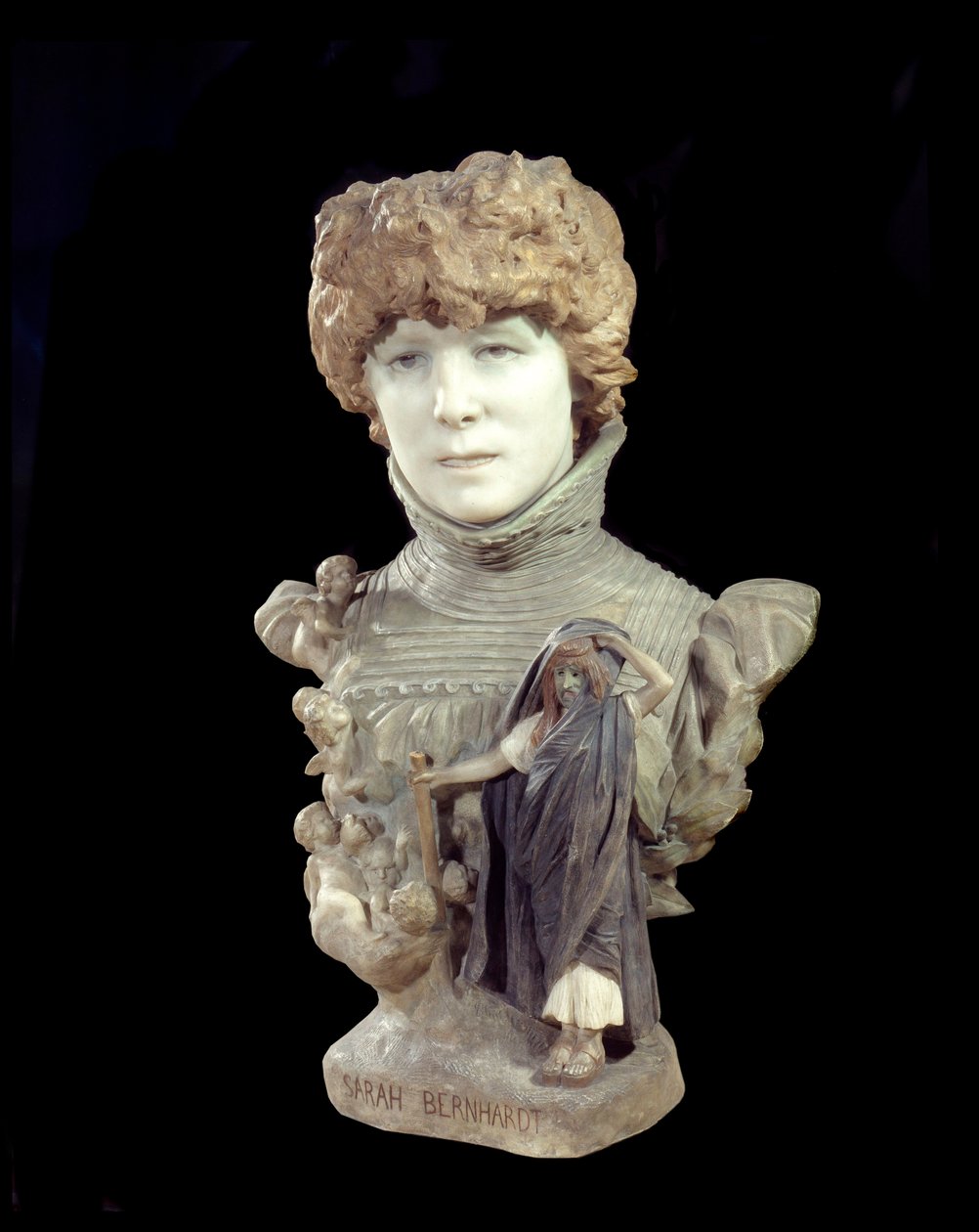 Sarah Bernhardt (1844-1923) adlı komedyen Henriette Rosine Bernard