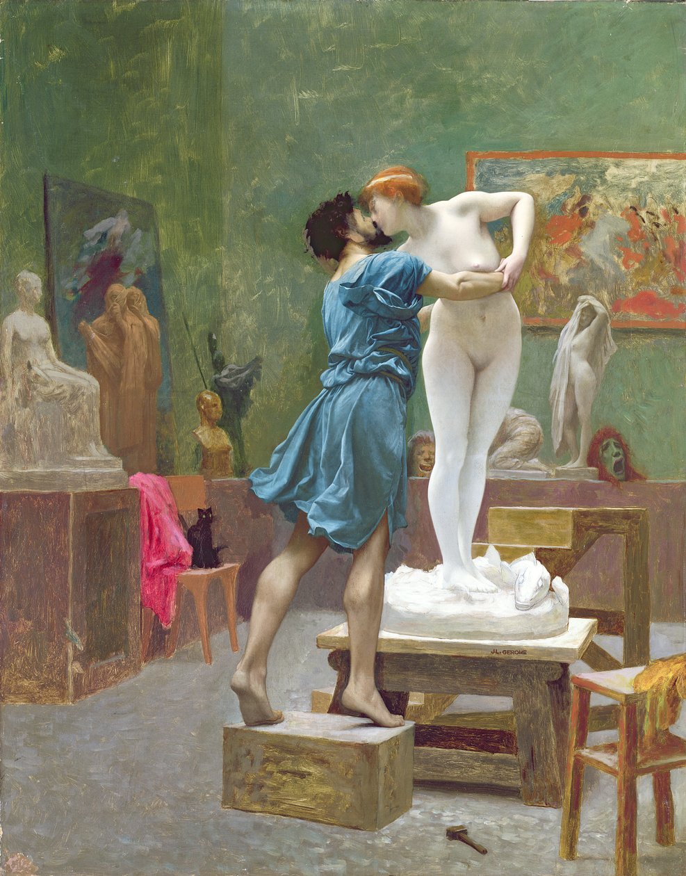 Pigmalion ve Galatea by Jean Leon Gerome
