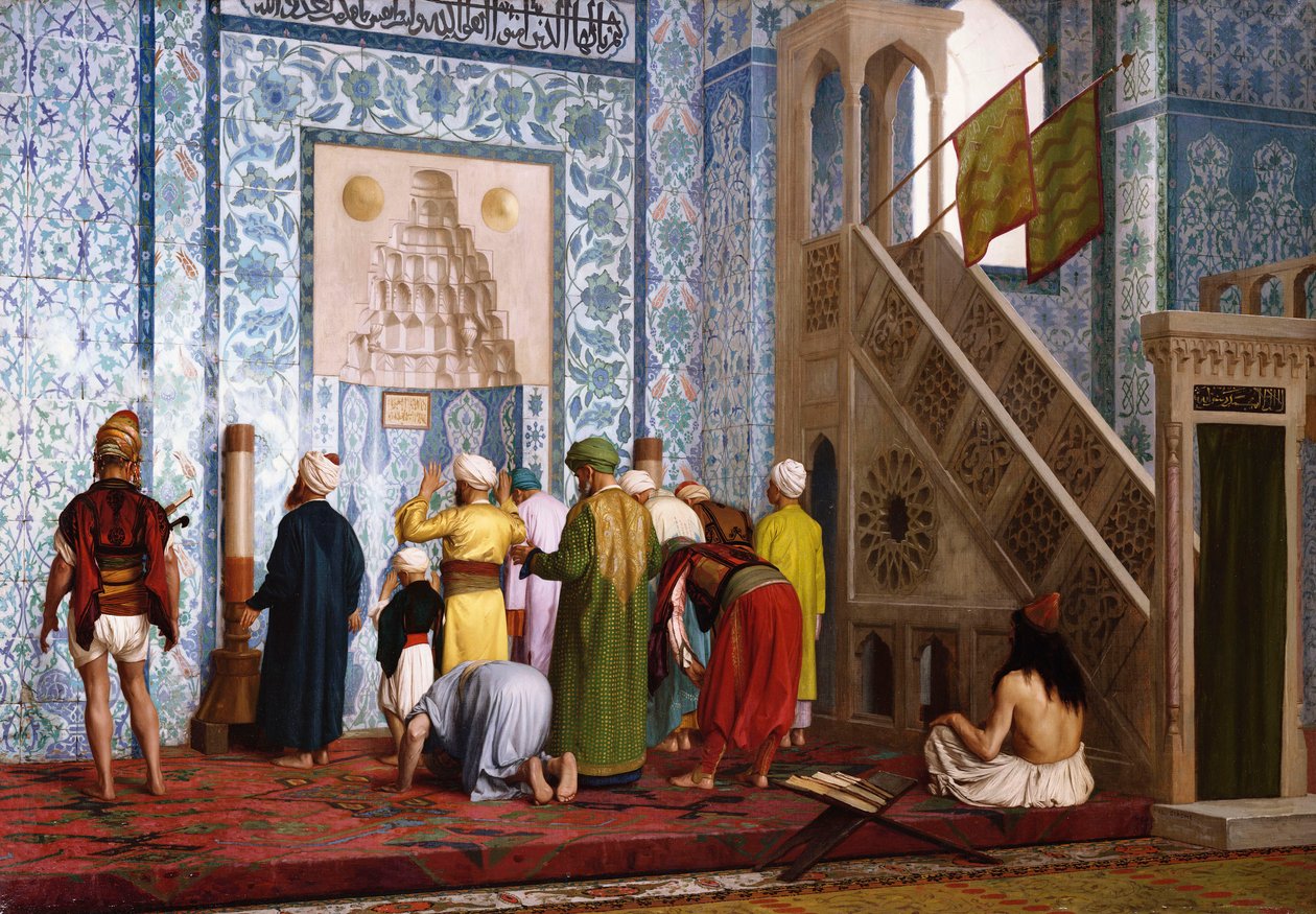Sultanahmet Camii, 1878 by Jean Leon Gerome