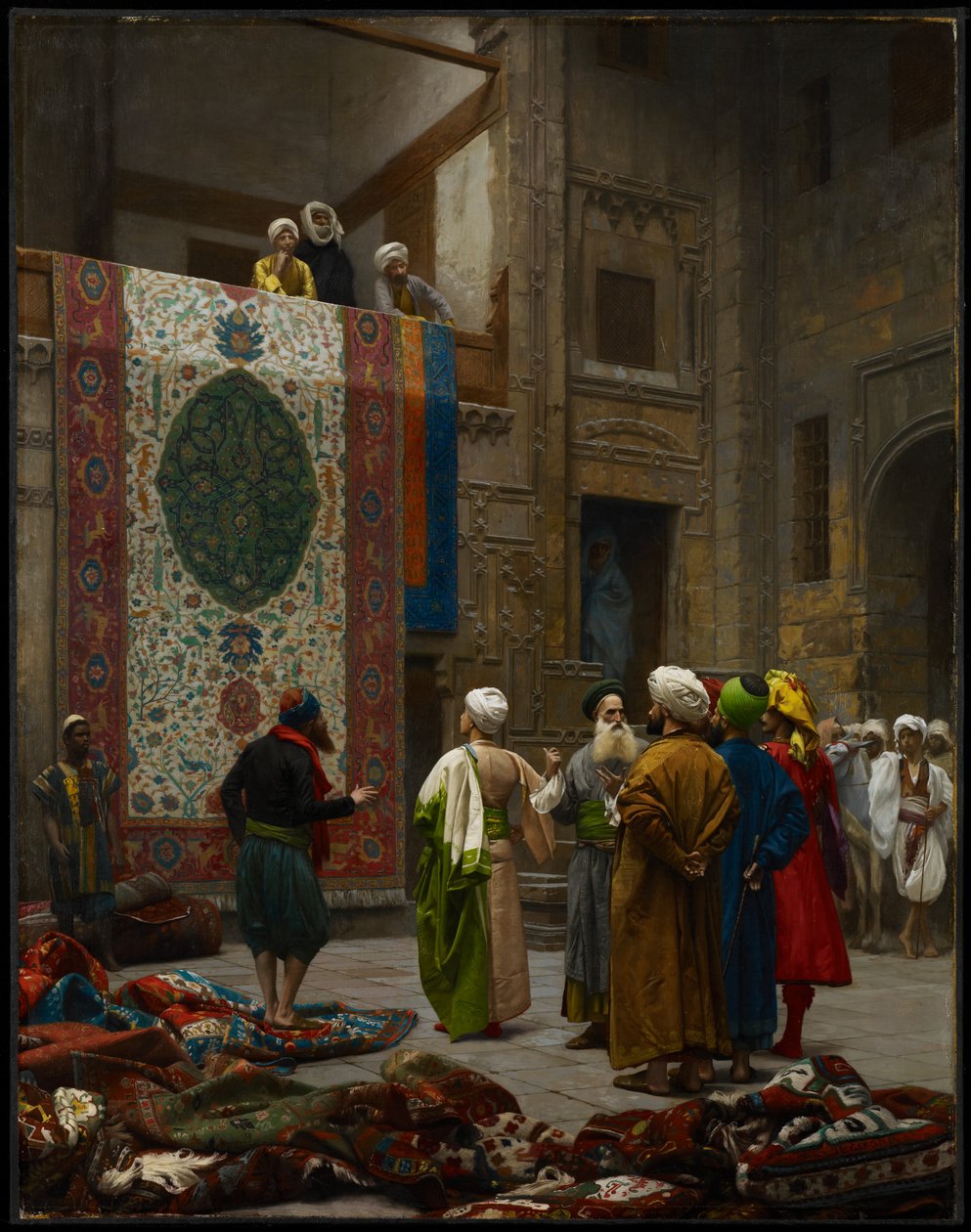 Halı Tüccarı, 1887 dolayları (tuval üzerine yağlı boya) by Jean Leon Gerome