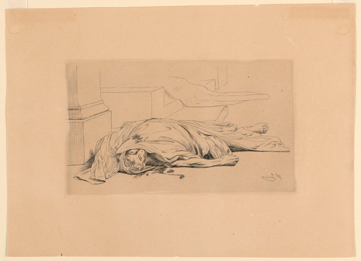 Ölü Sezar by Jean Leon Gerome