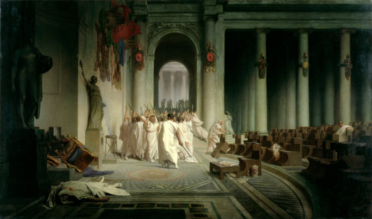 Sezar'ın Ölümü by Jean Leon Gerome