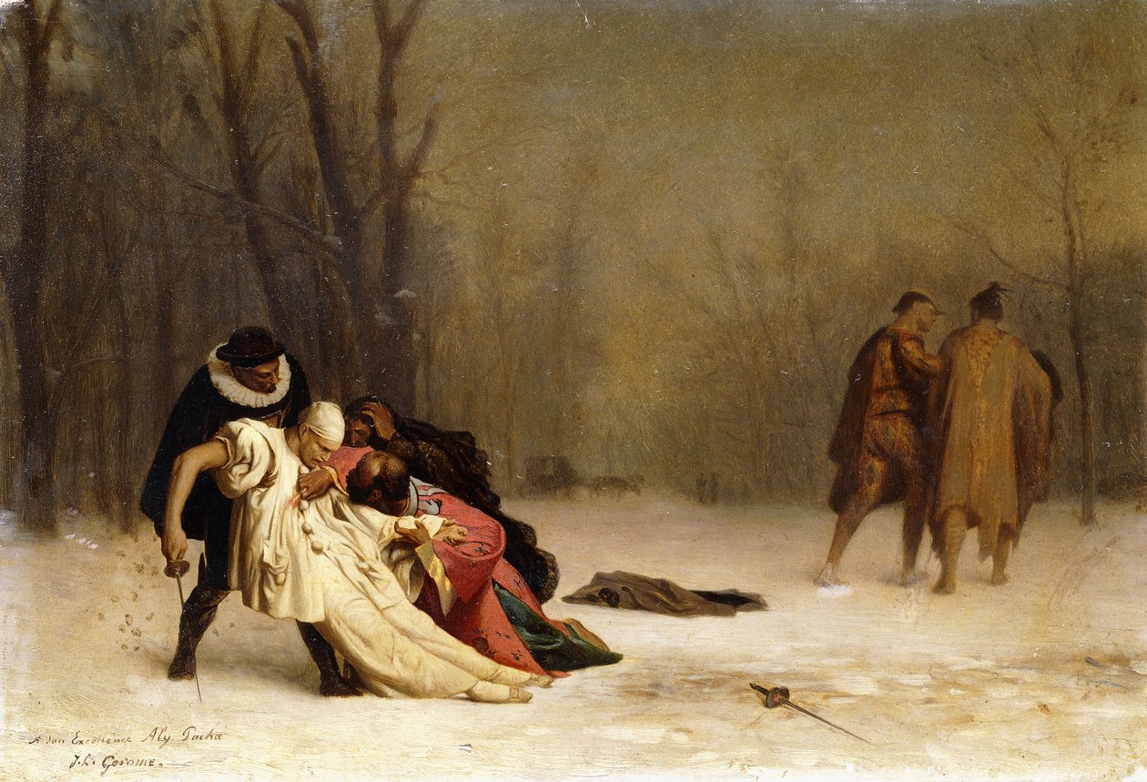 Balodan Sonra Düello by Jean Leon Gerome