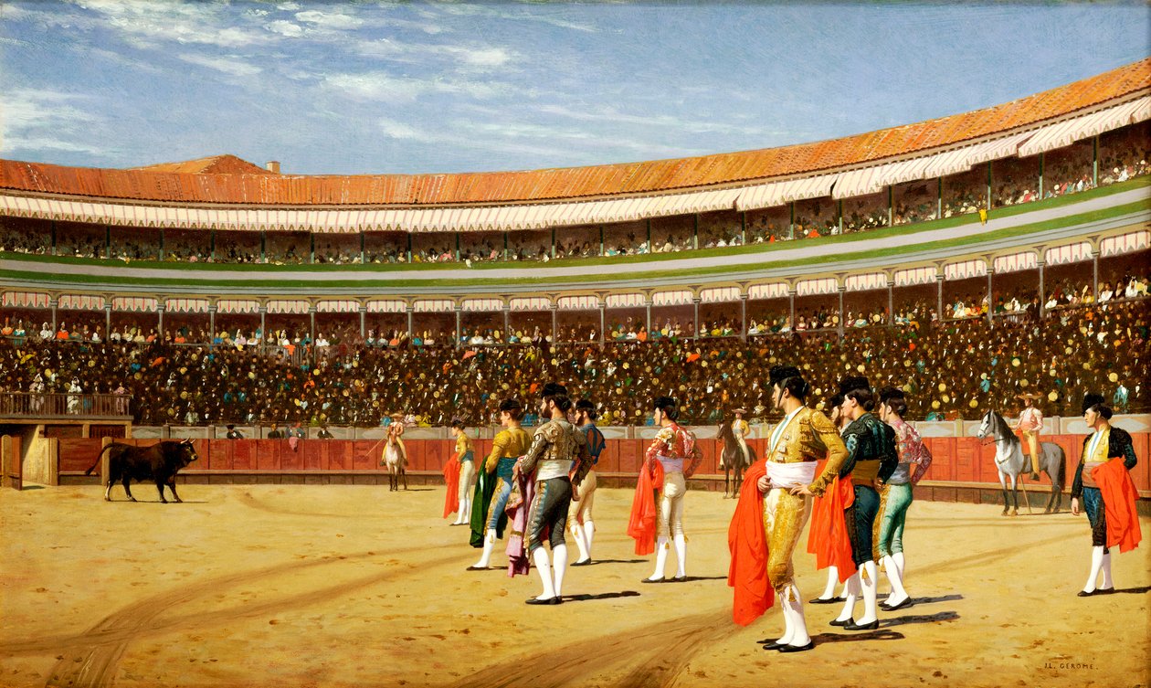 Boğa Girişi by Jean Leon Gerome