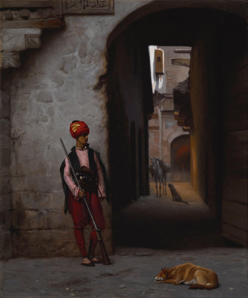 Gardiyan by Jean Leon Gerome