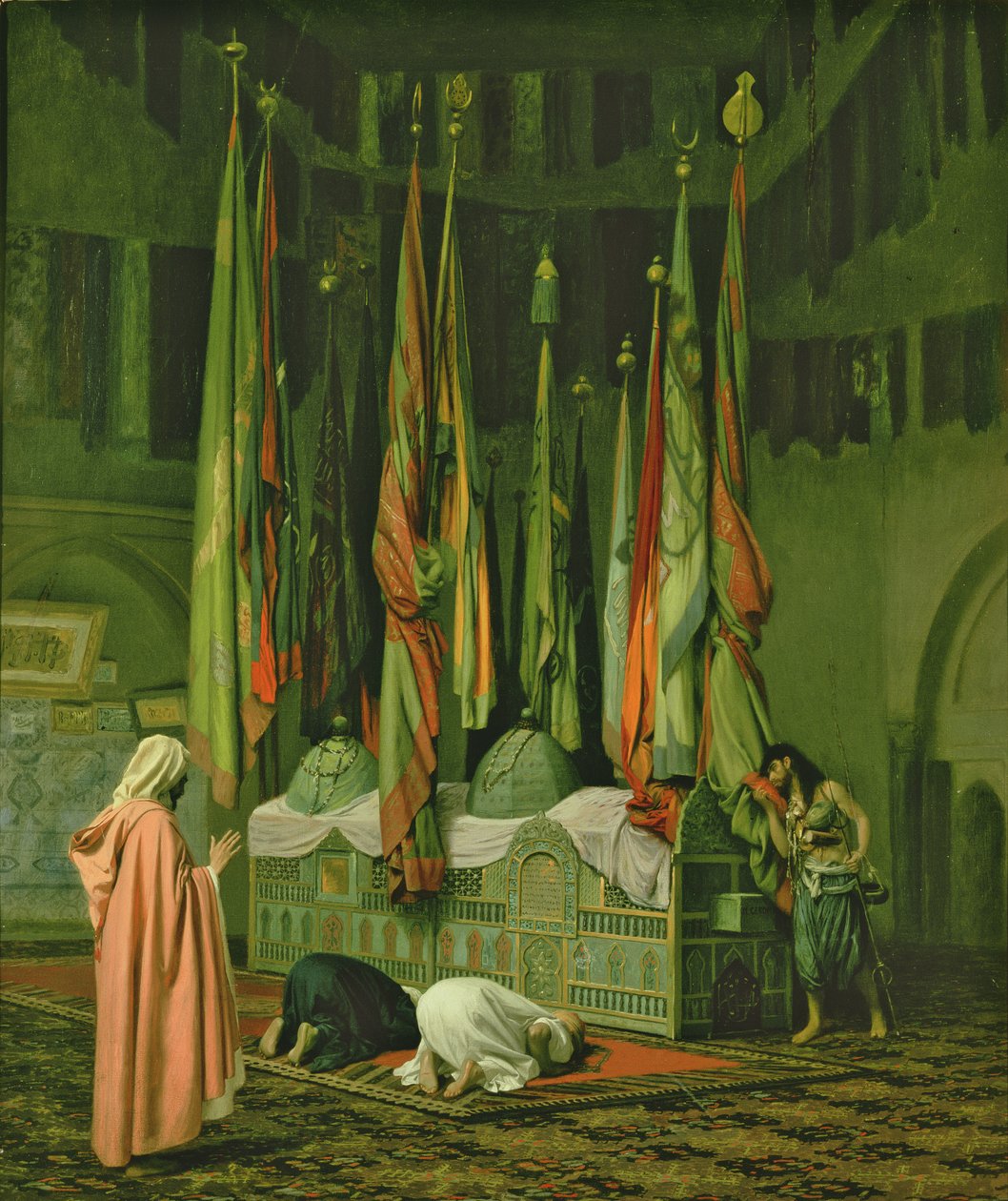 İmam Hüseyin Türbesi by Jean Leon Gerome