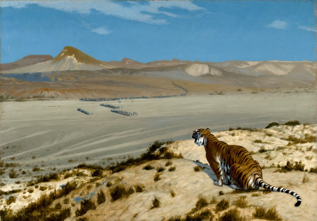 Nöbetteki Kaplan, 1888 dolayları (tuval üzerine yağlı boya) by Jean Leon Gerome