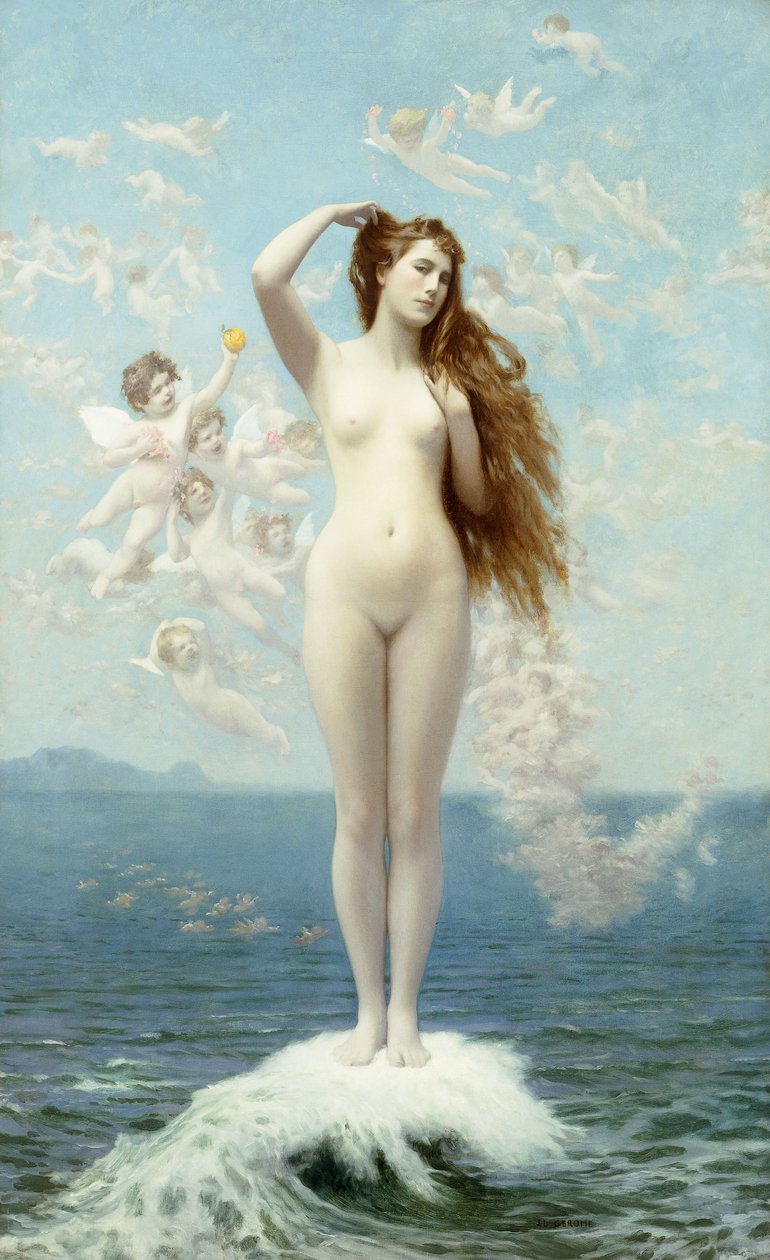 Venüs Yükseliyor by Jean Leon Gerome