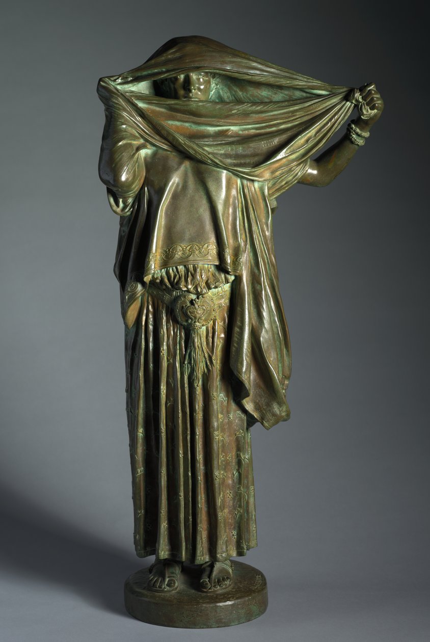 Peçeli Kadın, c. 1891. by Jean Leon Gerome