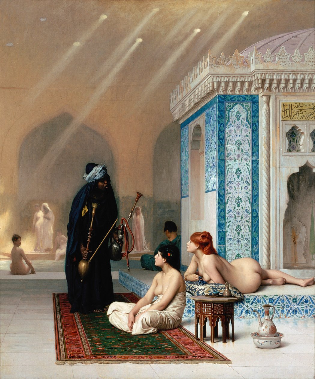 Haremde Havuz by Jean Leon Gerome