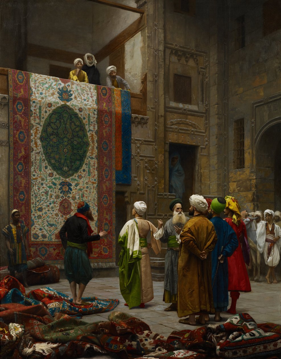 halı tüccarı by Jean Leon Gerome