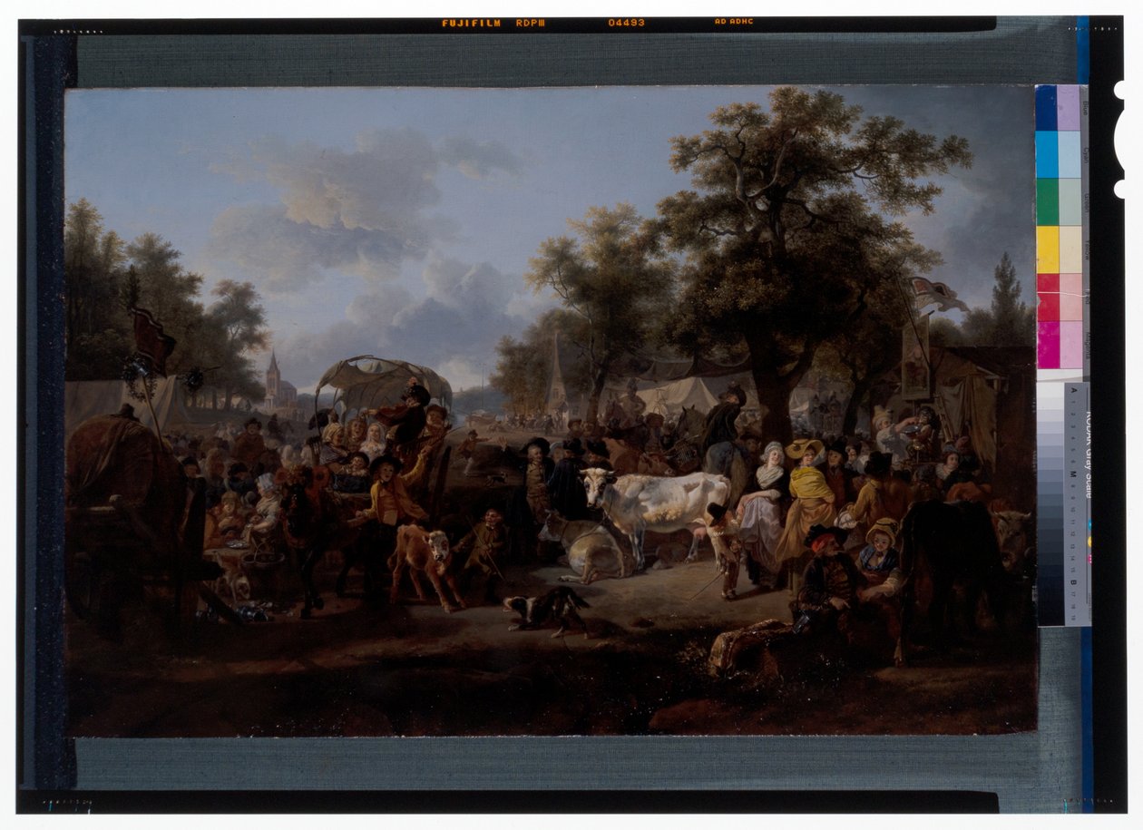 Köy fuarı by Jean Louis (1744 1829) De Marne