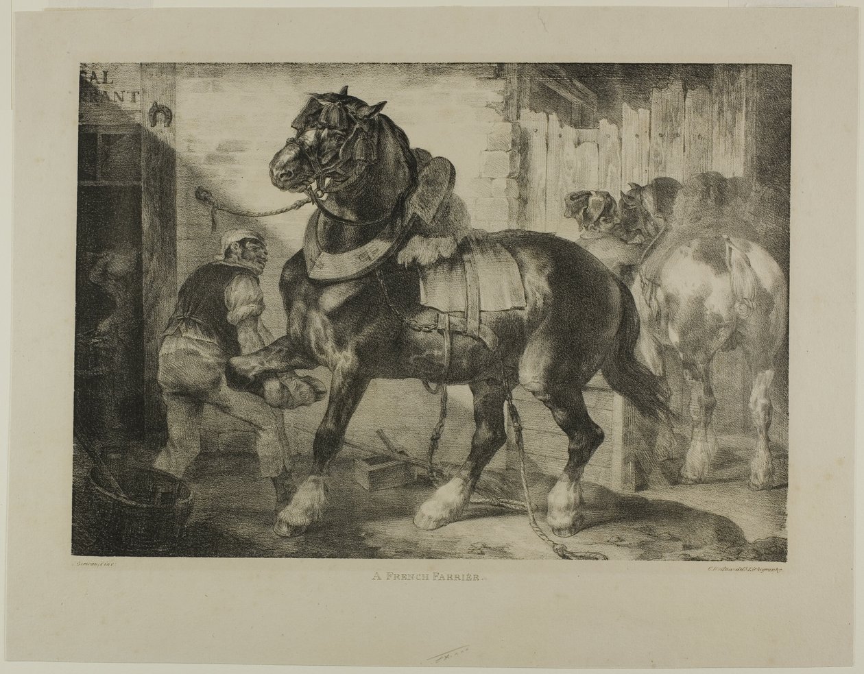  by Jean Louis André Théodore Géricault