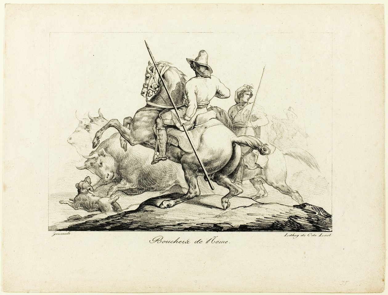  by Jean Louis André Théodore Géricault