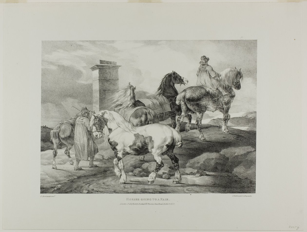  by Jean Louis André Théodore Géricault