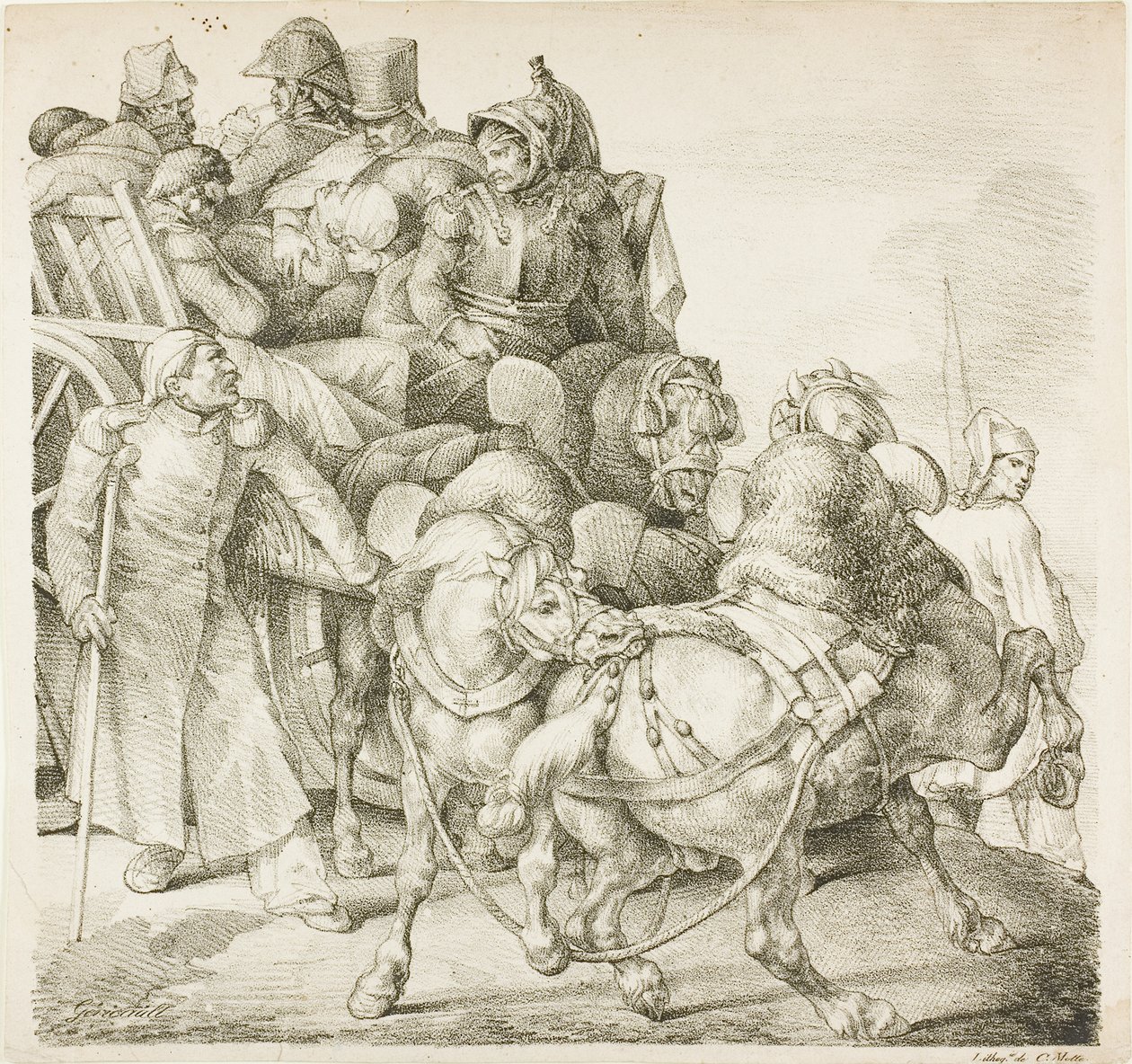  by Jean Louis André Théodore Géricault