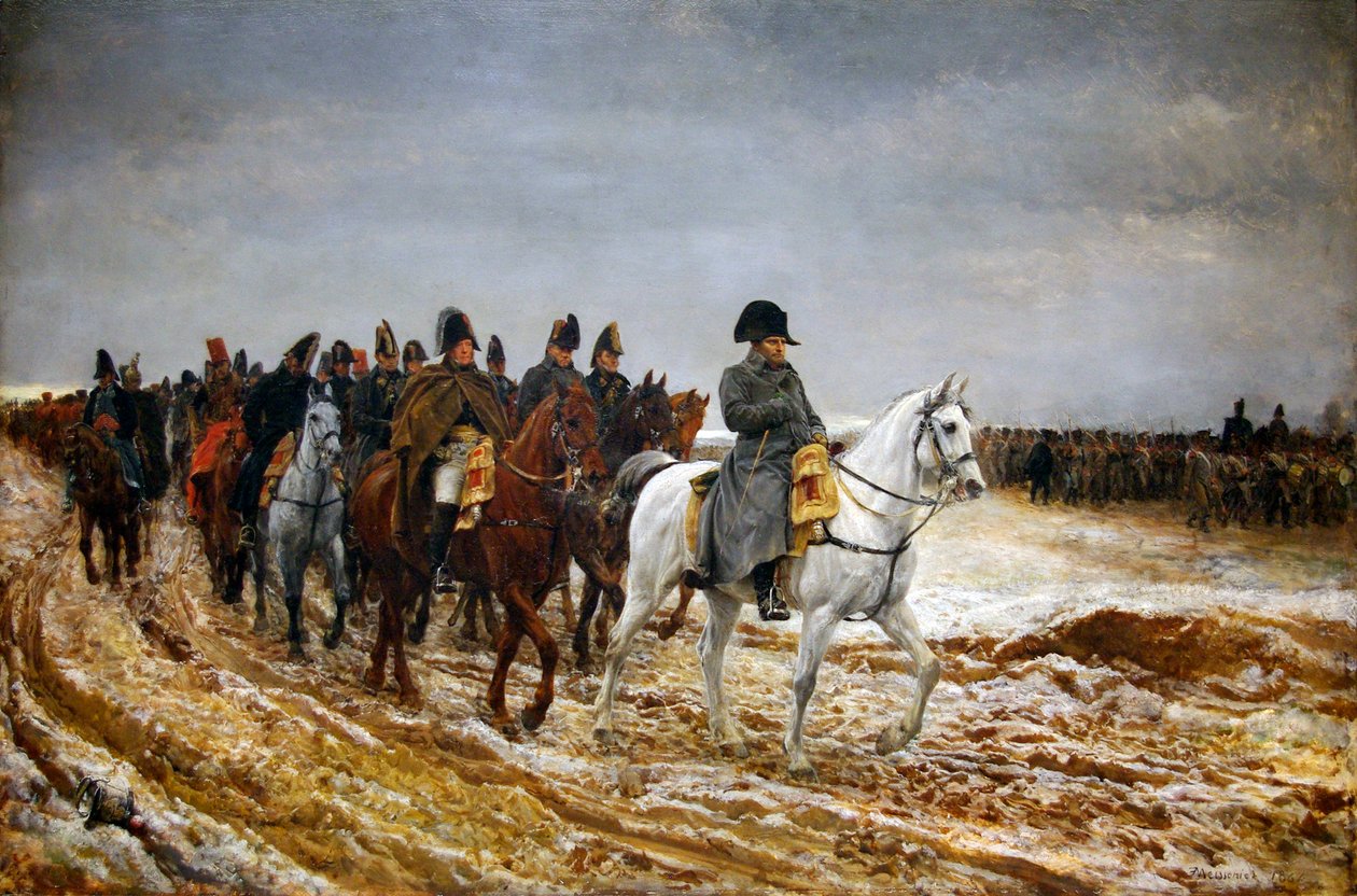 1814. Fransız Seferi Fransız Seferi, 1864 by Jean Louis Ernest Meissonier