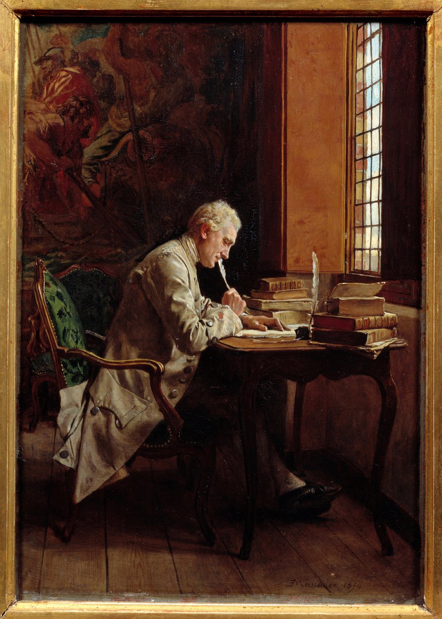 Bir şair. Ernest Meissonier