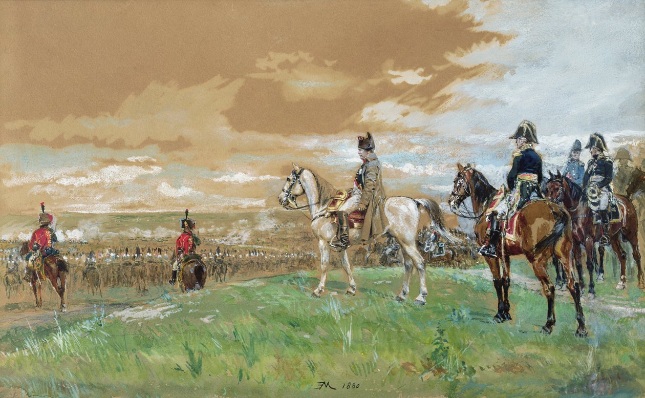 Jena (At Sırtında Napolyon) 1880 by Jean Louis Ernest Meissonier