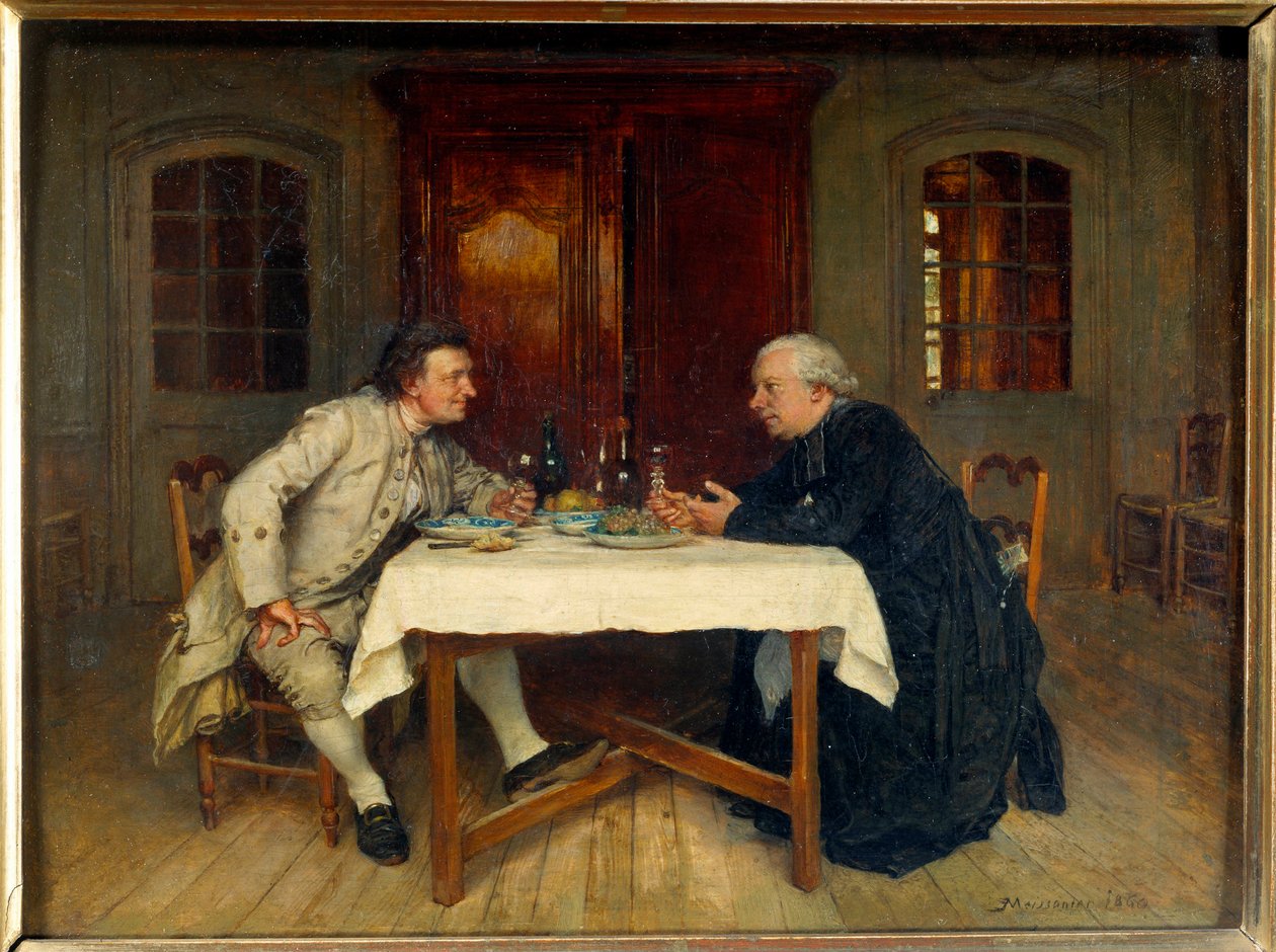 Tedavinin şarabı. Ernest Meissonier