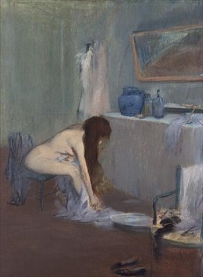 Hamamdan Sonra, c.1885-90 (pastel) by Jean Louis Forain