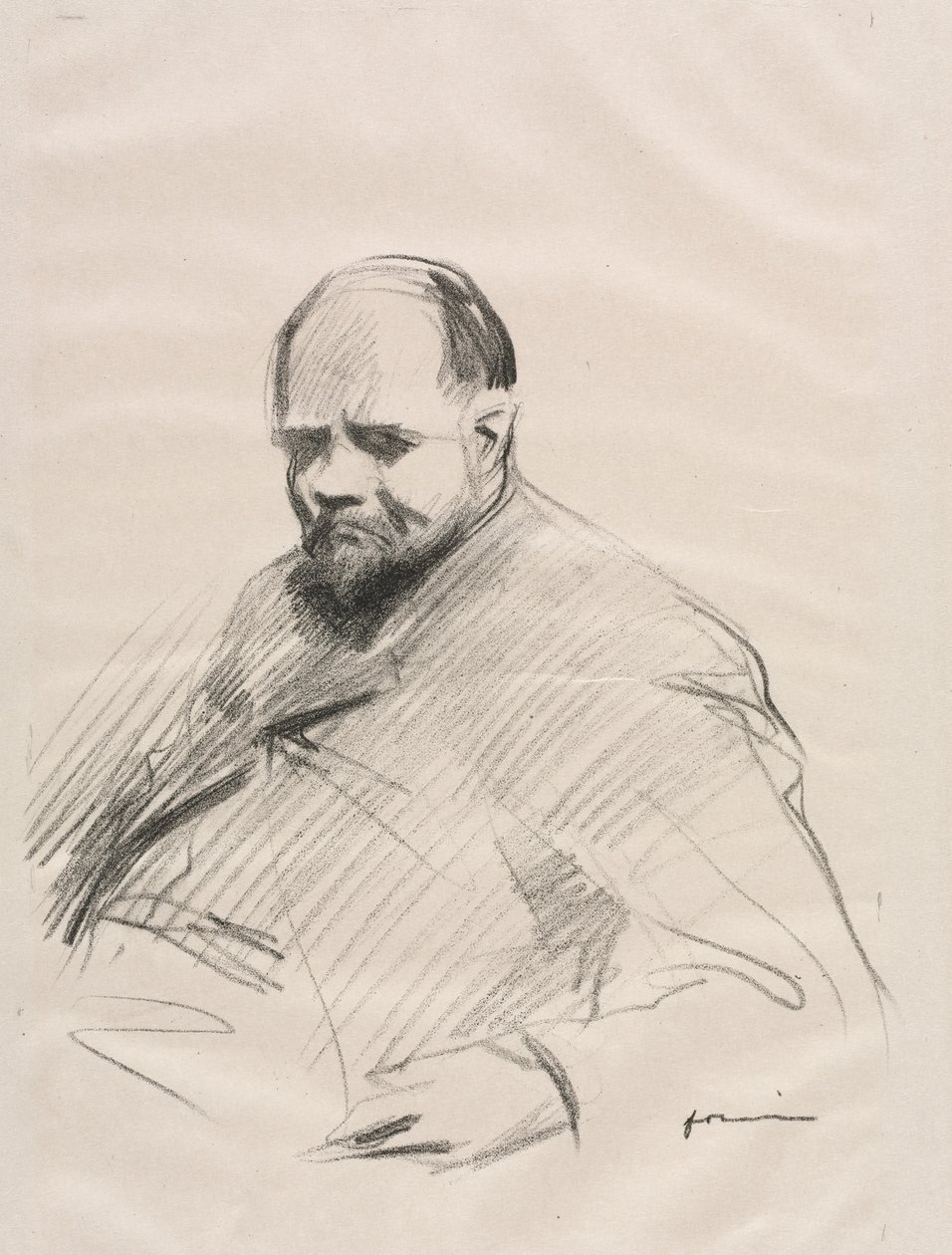 Ambroise Vollard by Jean Louis Forain