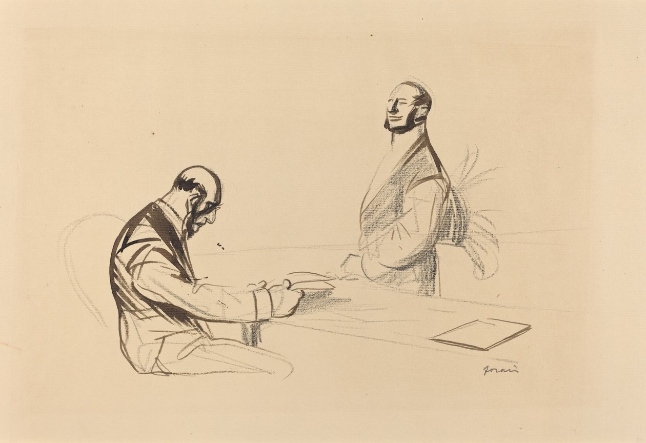 Konferansta by Jean Louis Forain