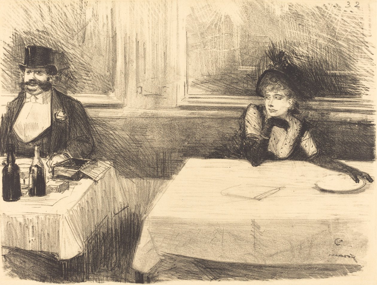 Restoranda by Jean Louis Forain