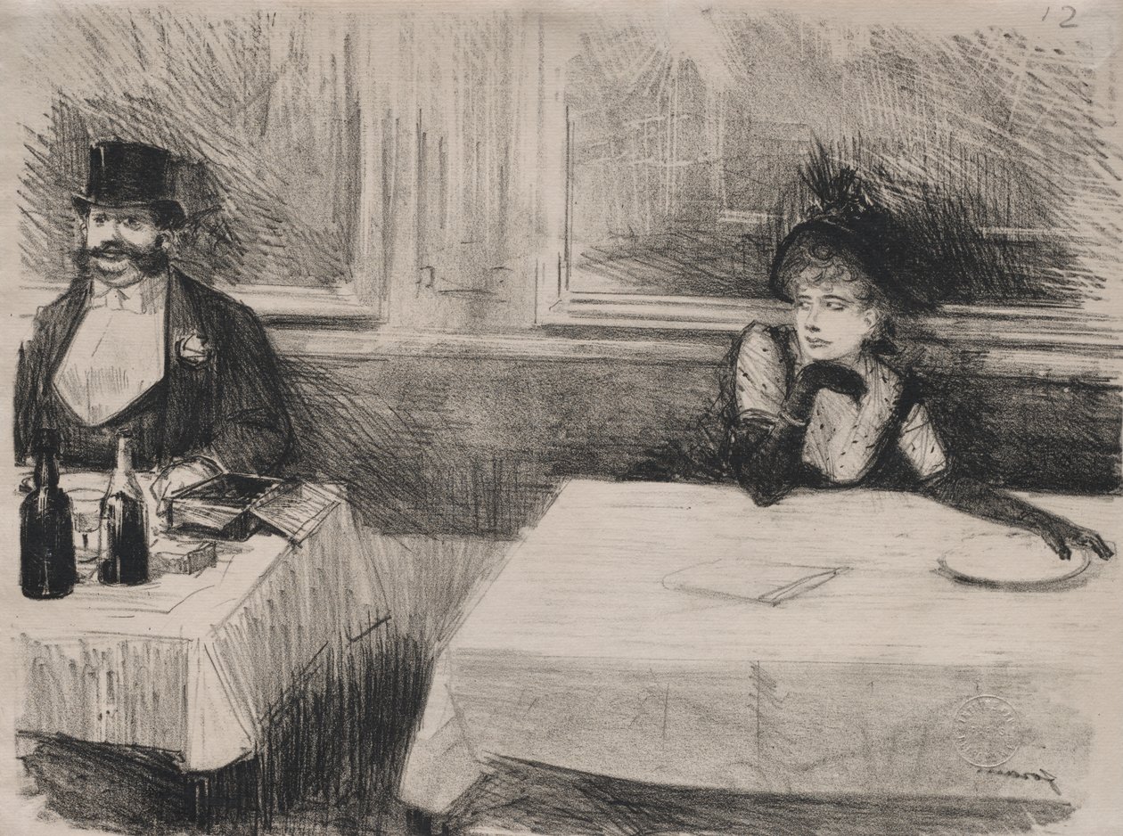 Restoranda by Jean Louis Forain
