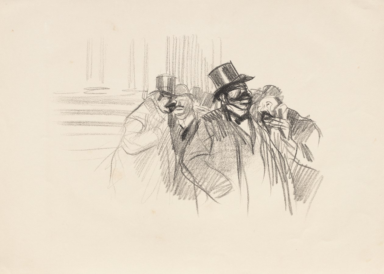 Borsada, c. 1900. by Jean Louis Forain