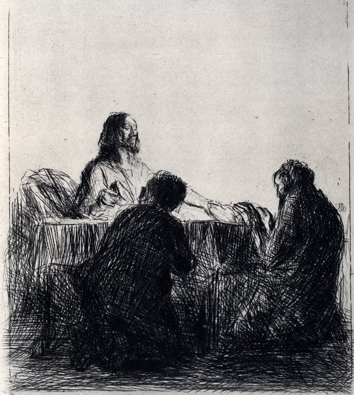 Ekmeğin Kırılması, 1925. by Jean Louis Forain